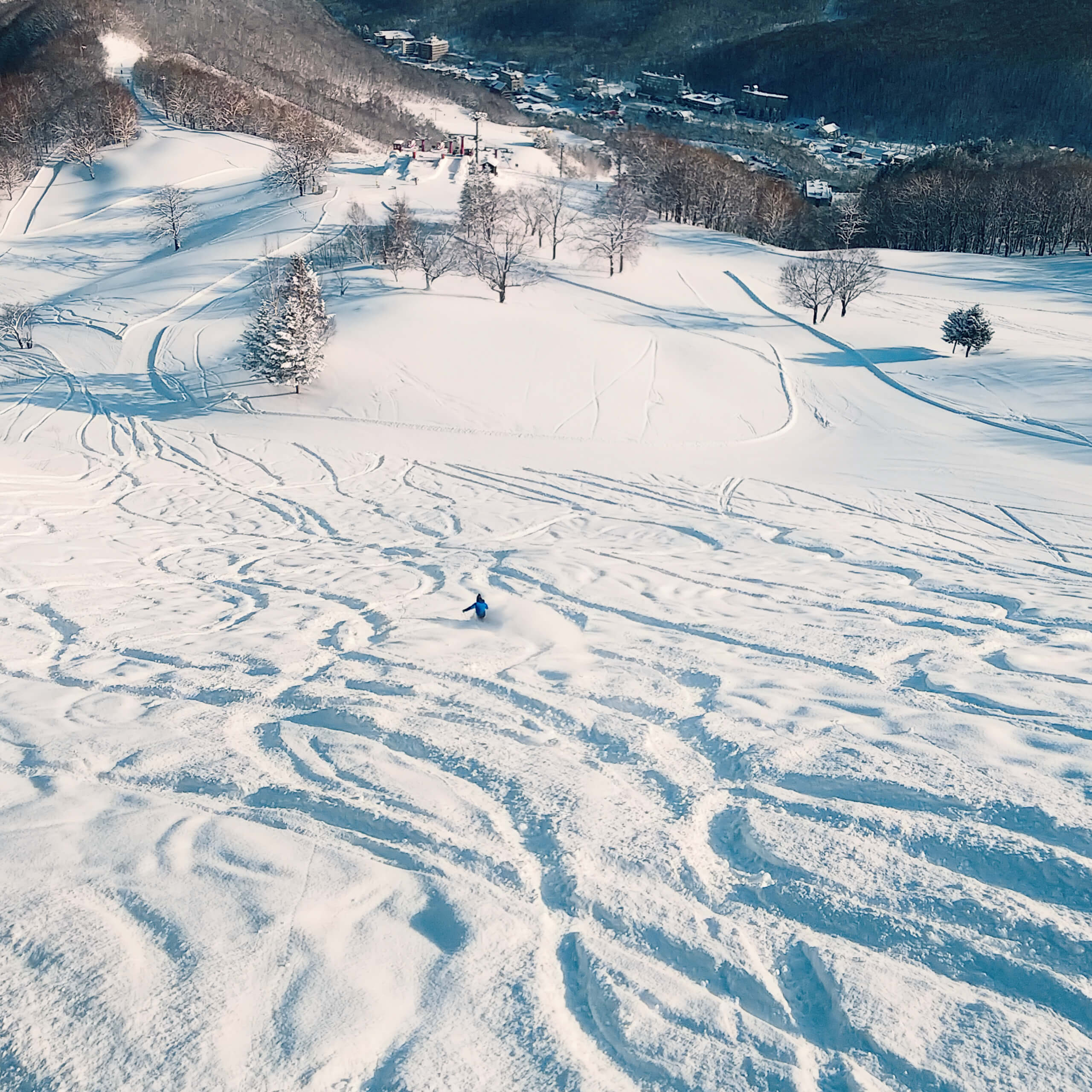 スキー場風景